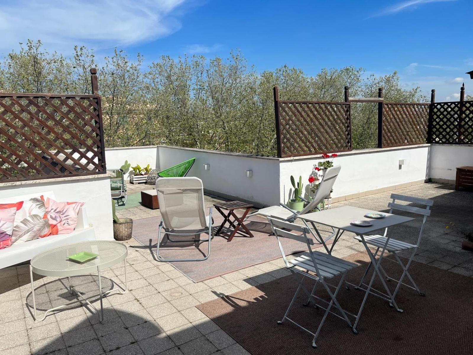 Apartamento Monteverde Double Terrace Penthouse Roma Exterior foto